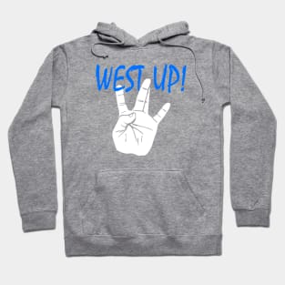 WS UP! blue Hoodie